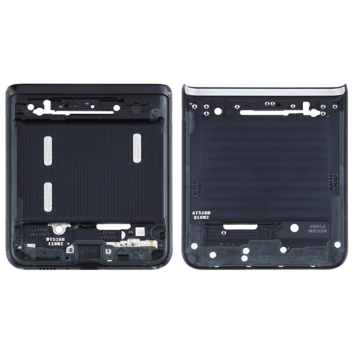 Para Samsung Galaxy Z Flip 5G SM-F707 Placa de bisel de marco medio inferior