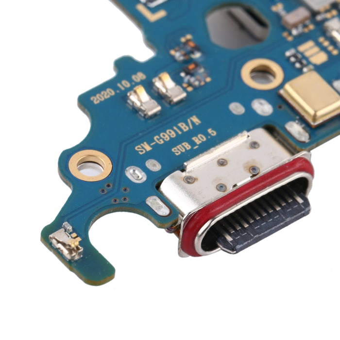 Para Samsung Galaxy S21 5G SM-G991B (versión UE) Placa de puerto de carga original