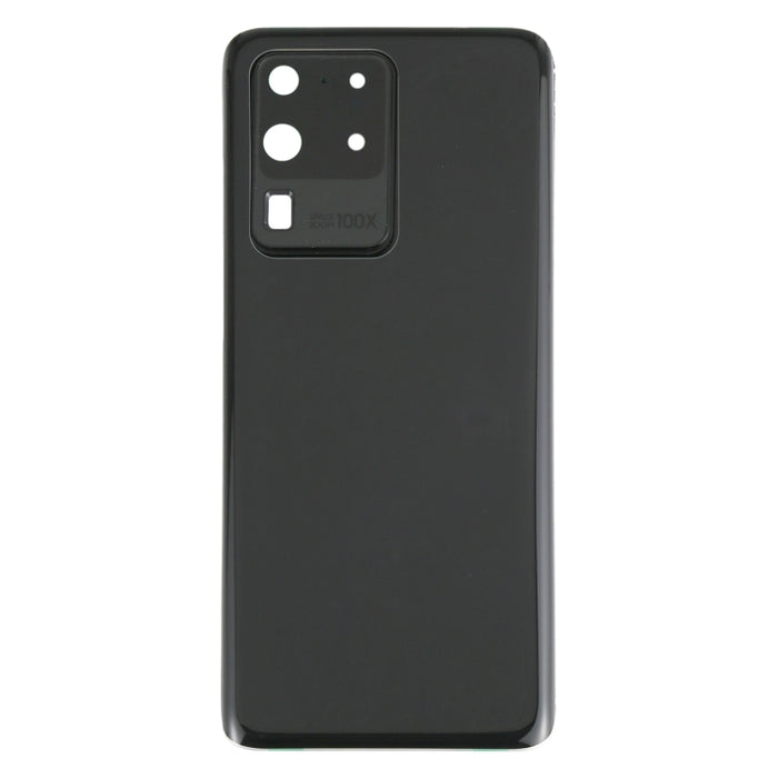 Para Samsung Galaxy S20 Ultra Tapa trasera de batería con cubierta de lente de cámara