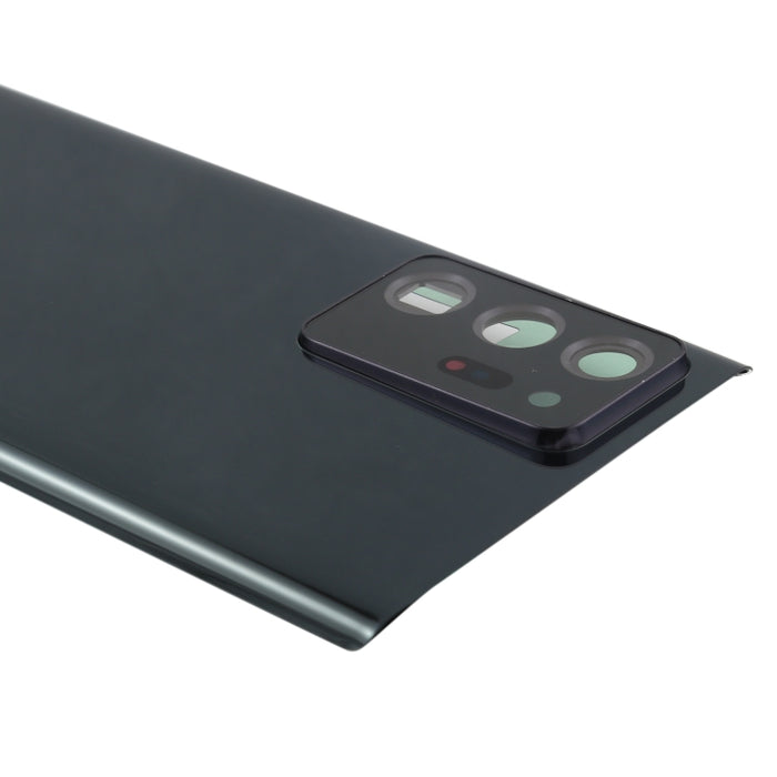 Para Samsung Galaxy Note20 Ultra Tapa trasera de batería con cubierta de lente de cámara