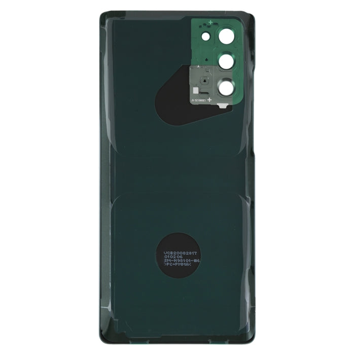 Para Samsung Galaxy Note20 Tapa trasera de batería con tapa de lente de cámara