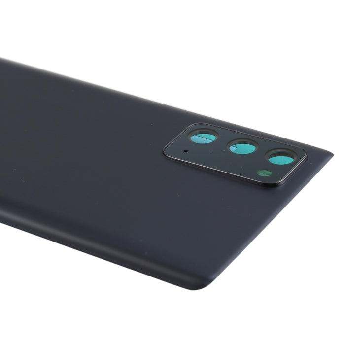 Para Samsung Galaxy Note20 Tapa trasera de batería con tapa de lente de cámara