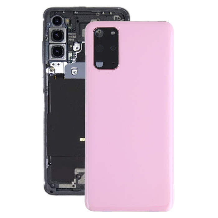 Para Samsung Galaxy S20+ Tapa trasera de batería con tapa de lente de cámara
