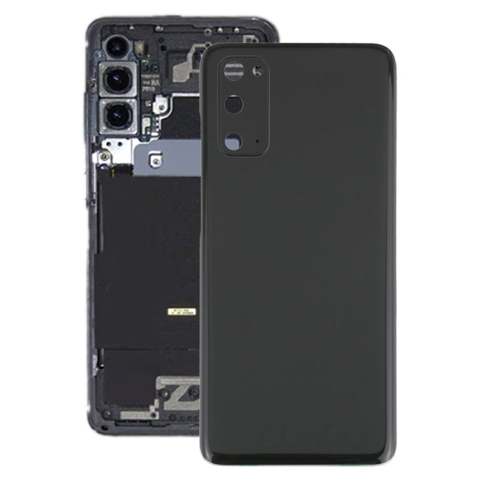 Para Samsung Galaxy S20 Tapa trasera de batería con tapa de lente de cámara