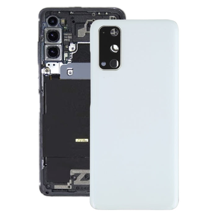 Para Samsung Galaxy S20 Tapa trasera de batería con tapa de lente de cámara