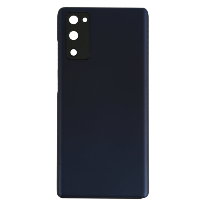 Para Samsung Galaxy S20 FE Tapa trasera de batería con tapa de lente de cámara