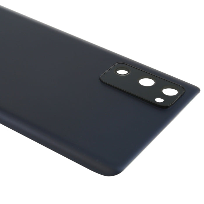 Para Samsung Galaxy S20 FE Tapa trasera de batería con tapa de lente de cámara