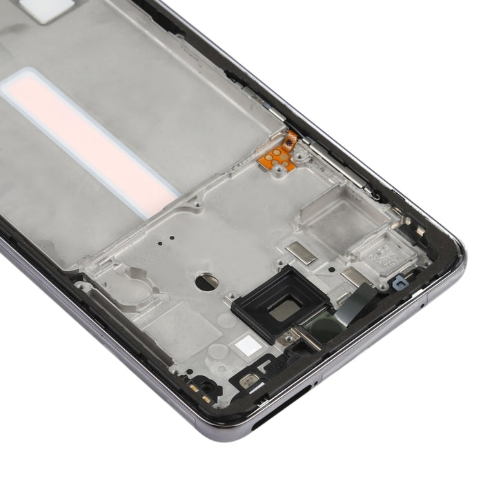 Para Samsung Galaxy A52 Placa de bisel de marco medio