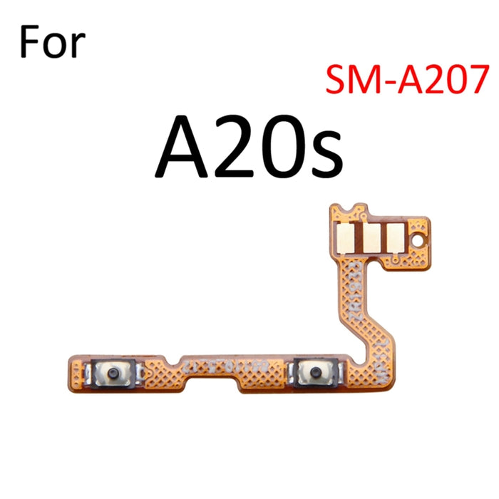 Para Samsung Galaxy A20s SM-A207 Cable flexible de botón de volumen