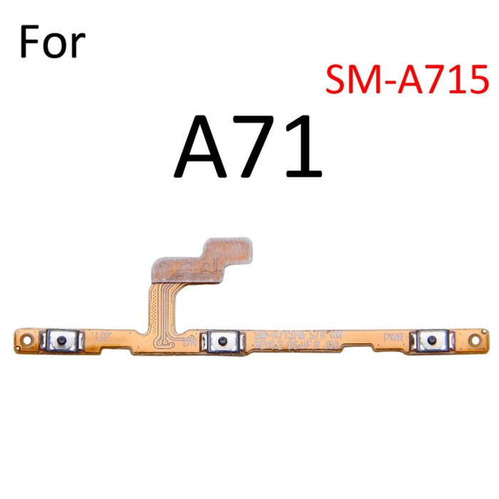 Para Samsung Galaxy A71 SM-A715 Botón de encendido y botón de volumen Cable flexible