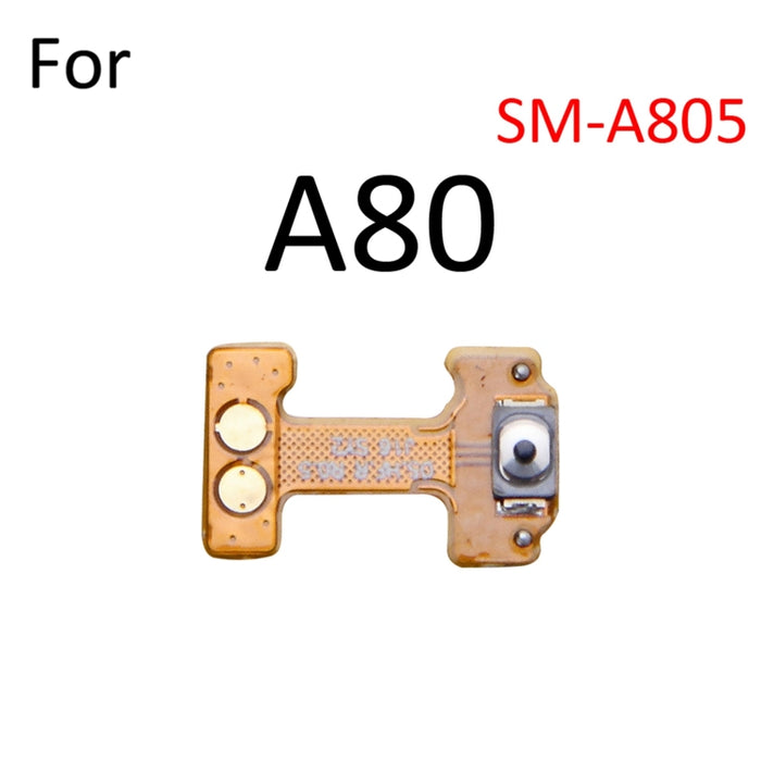 Para Samsung Galaxy A80 SM-A805 Cable flexible de botón de encendido