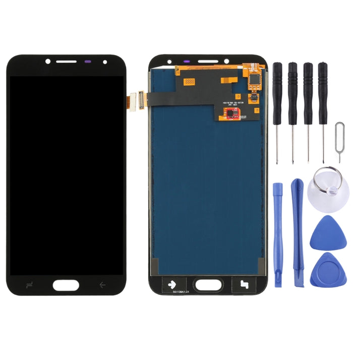 Pantalla LCD y ensamblaje completo del digitalizador (material TFT) para Galaxy J4, J400F/DS, J400G/DS