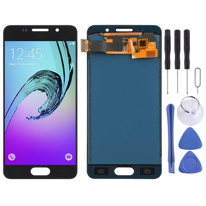 Pantalla LCD y ensamblaje completo del digitalizador (material TFT) para Galaxy A3 (2016), A310F, A310F/DS, A310M, A310M/DS, A310Y