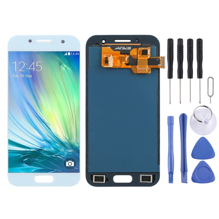 Pantalla LCD y digitalizador de montaje completo (material TFT) para Galaxy A3 (2017), A320FL, A320F, A320F/DS, A320Y/DS, A320Y