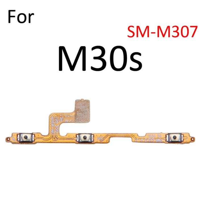 Para Samsung Galaxy M30s SM-M307 Botón de encendido y botón de volumen Cable flexible