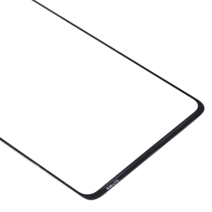 Para Samsung Galaxy A71 10 piezas Lente de vidrio exterior de pantalla frontal