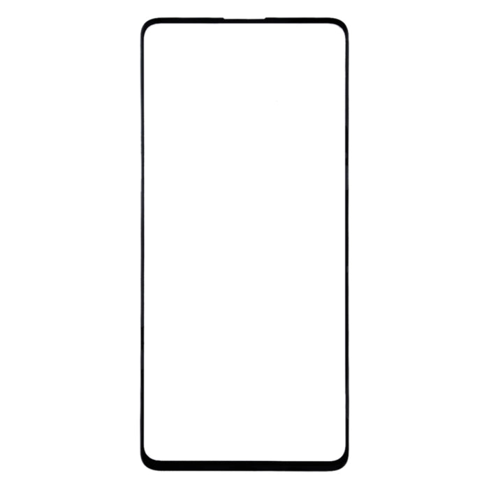 Para Samsung Galaxy A51 10 piezas Lente de vidrio exterior de pantalla frontal
