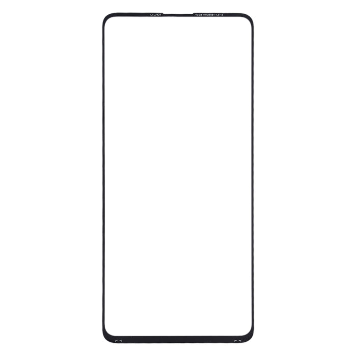 Para Samsung Galaxy A51 10 piezas Lente de vidrio exterior de pantalla frontal