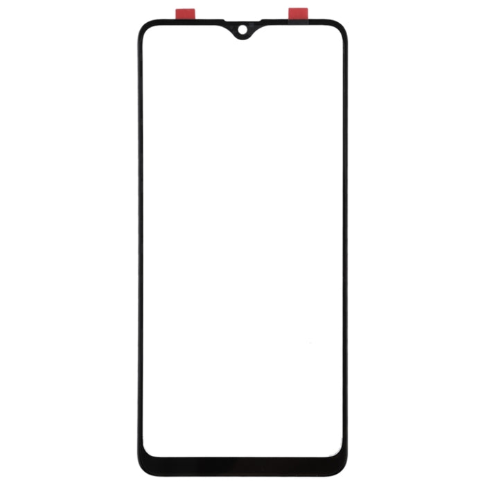 Para Samsung Galaxy A20s 10 piezas Lente de vidrio exterior de pantalla frontal