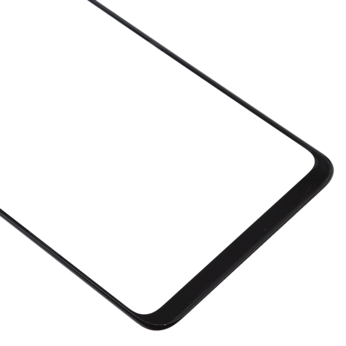 Para Samsung Galaxy A20s 10 piezas Lente de vidrio exterior de pantalla frontal