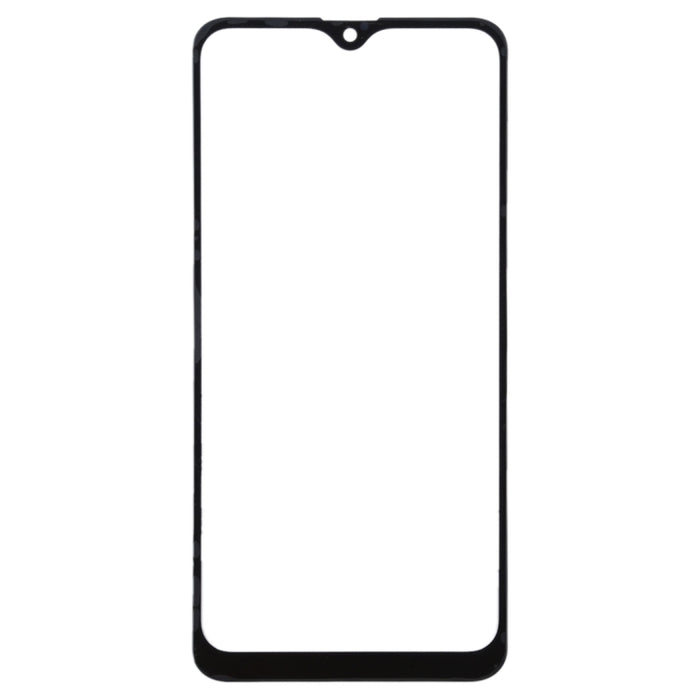 Para Samsung Galaxy A10s 10 piezas Lente de vidrio exterior de pantalla frontal