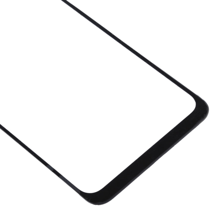 Para Samsung Galaxy A10s 10 piezas Lente de vidrio exterior de pantalla frontal