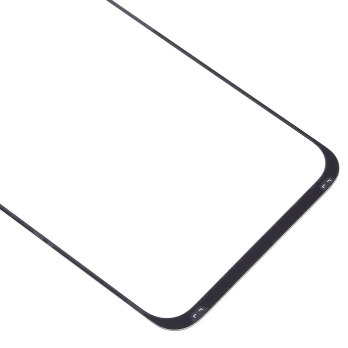 Para Samsung Galaxy A40 10 piezas Lente de vidrio exterior de pantalla frontal