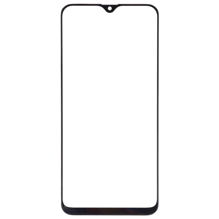 Para Samsung Galaxy A20 10 piezas Lente de vidrio exterior de pantalla frontal