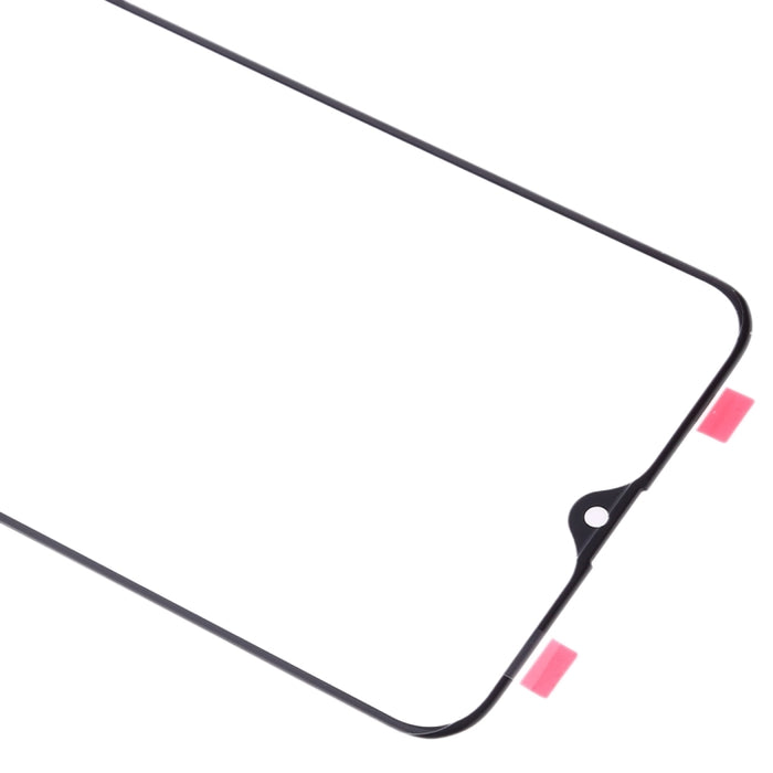 Para Samsung Galaxy A20 10 piezas Lente de vidrio exterior de pantalla frontal