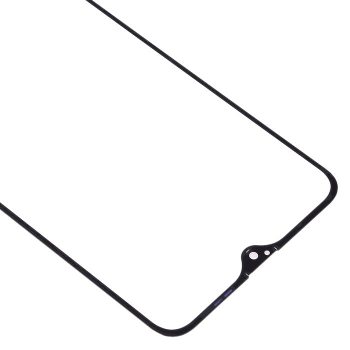 Para Samsung Galaxy A10 10 piezas Lente de vidrio exterior de pantalla frontal