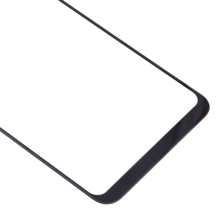 Para Samsung Galaxy A10 10 piezas Lente de vidrio exterior de pantalla frontal