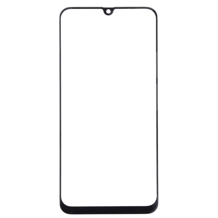 Para Samsung Galaxy A50 / A30 / M30 / A4S Lente de vidrio exterior de pantalla frontal de 10 piezas