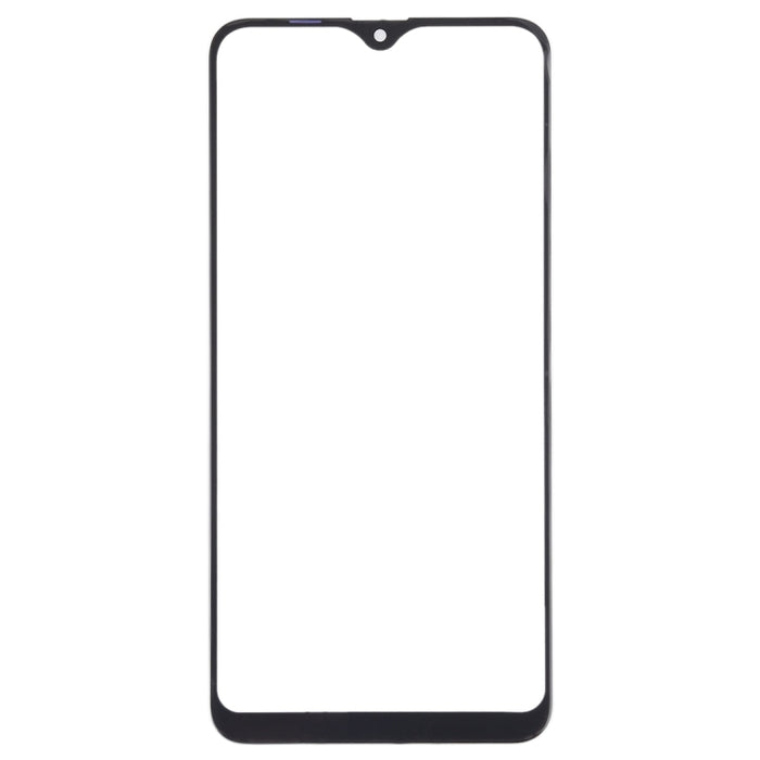 Para Samsung Galaxy M10 10 piezas Lente de vidrio exterior de pantalla frontal
