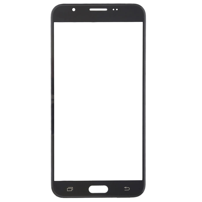 Para Samsung Galaxy J7 V / J727V / J727P 10 piezas Lente de vidrio exterior de pantalla frontal