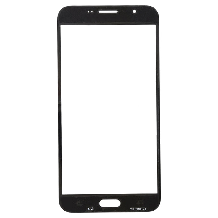 Para Samsung Galaxy J7 V / J727V / J727P 10 piezas Lente de vidrio exterior de pantalla frontal