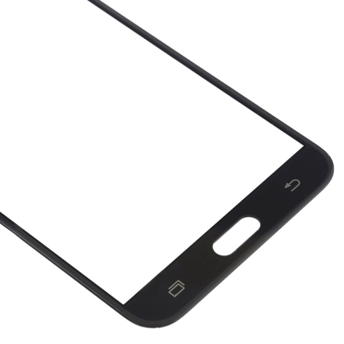 Para Samsung Galaxy J7 V / J727V / J727P 10 piezas Lente de vidrio exterior de pantalla frontal