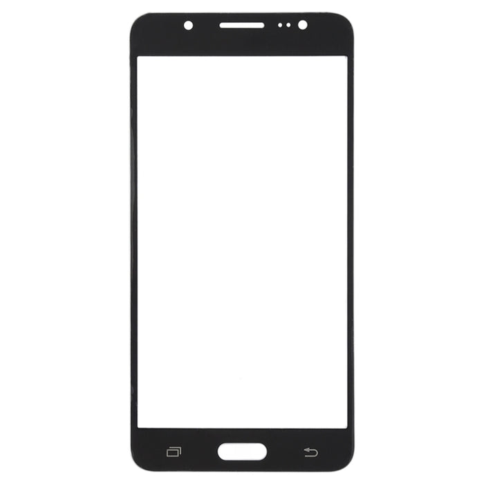 Para Samsung Galaxy J5 (2016) / J510FN / J510F / J510G / J510Y / J510M Lente de cristal exterior de pantalla frontal de 10 piezas