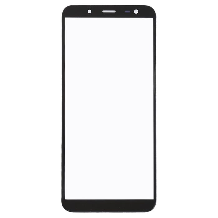 Para Samsung Galaxy J6, J600F/DS, J600G/DS 10 piezas Lente de cristal exterior de pantalla frontal