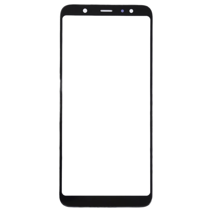 Para Samsung Galaxy A6+ (2018) / A605 Lente de cristal exterior de pantalla frontal de 10 piezas