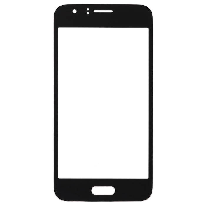 Para Samsung Galaxy J1 (2016) / J120 10 piezas Lente de vidrio exterior de pantalla frontal