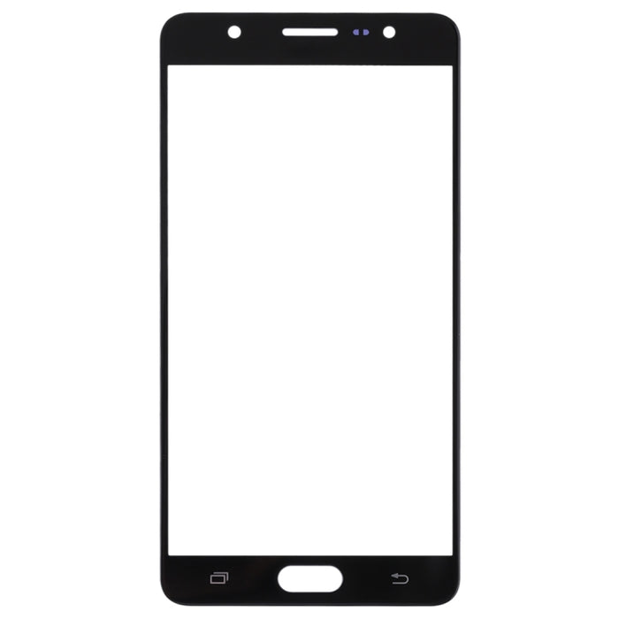 Para Samsung Galaxy J7 Max 10 piezas Lente de vidrio exterior de pantalla frontal