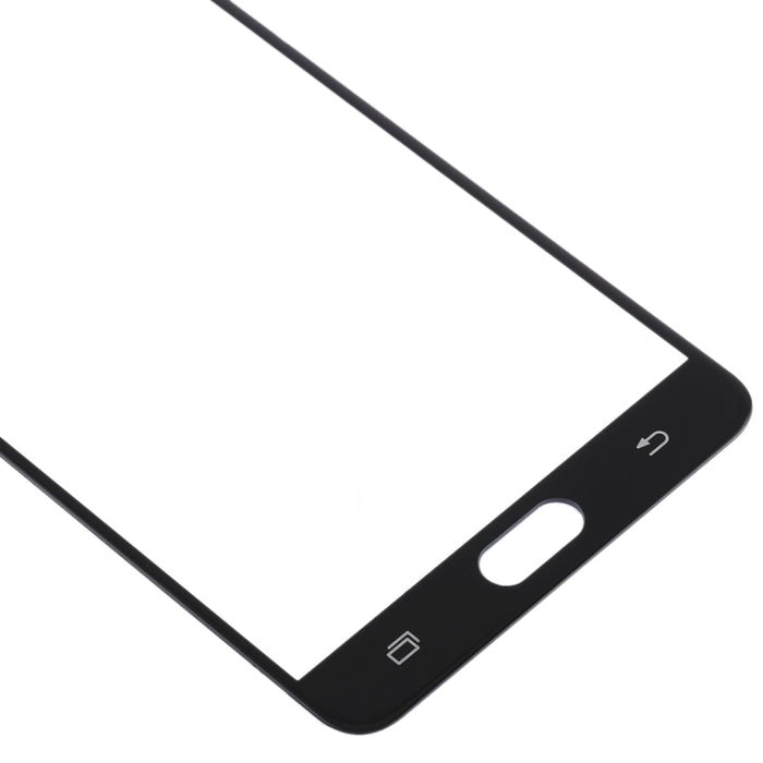 Para Samsung Galaxy J7 Max 10 piezas Lente de vidrio exterior de pantalla frontal