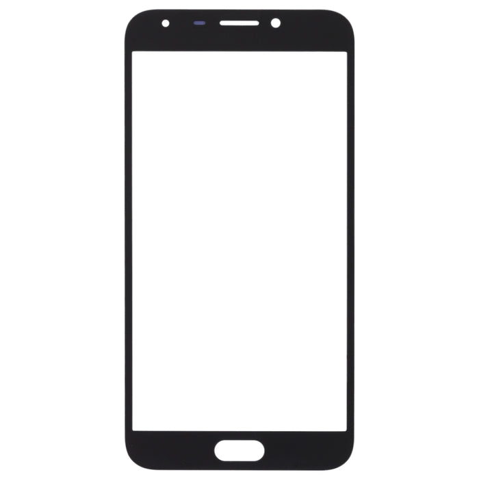Para Samsung Galaxy J4 (2018) Lente de vidrio exterior de pantalla frontal de 10 piezas