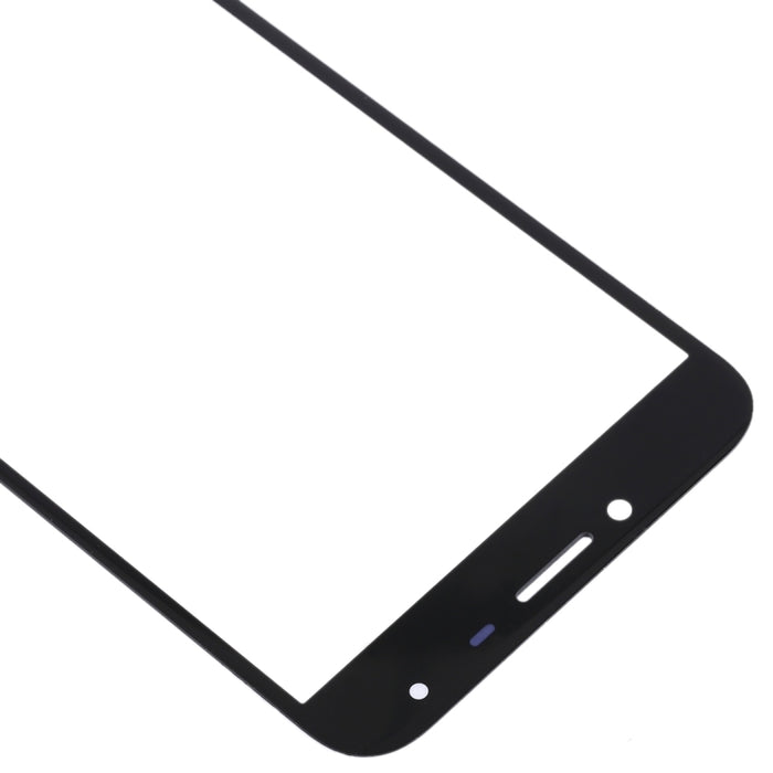 Para Samsung Galaxy J4 (2018) Lente de vidrio exterior de pantalla frontal de 10 piezas