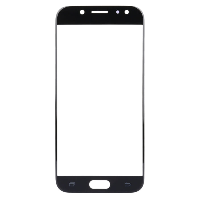 Para Samsung Galaxy J5 (2017) / J530 10 piezas Lente de vidrio exterior de pantalla frontal