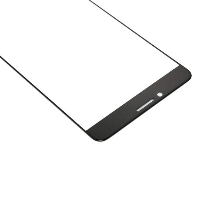 Para Samsung Galaxy C9 Pro / C900 10 piezas Lente de vidrio exterior de pantalla frontal