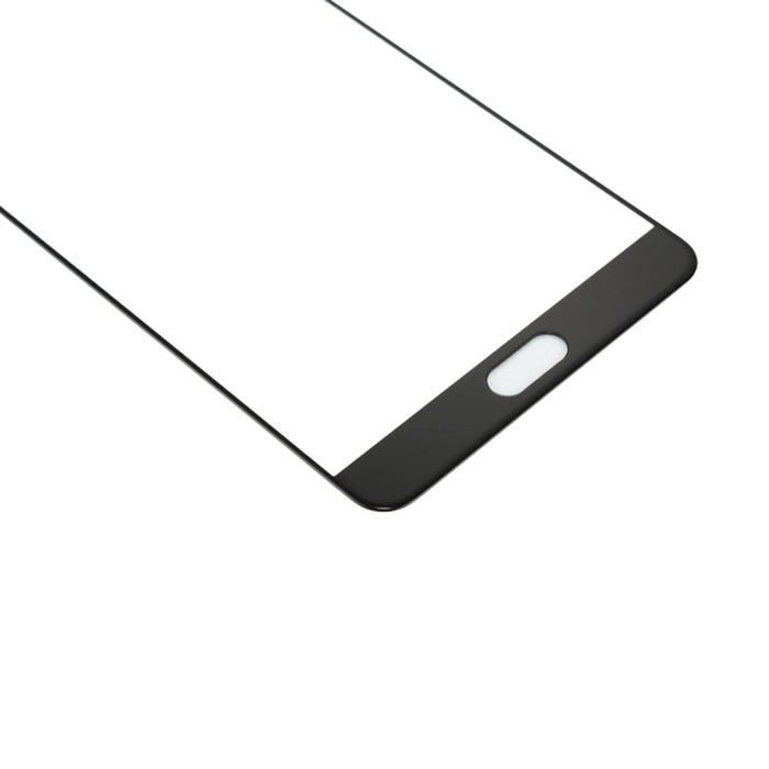 Para Samsung Galaxy C9 Pro / C900 10 piezas Lente de vidrio exterior de pantalla frontal