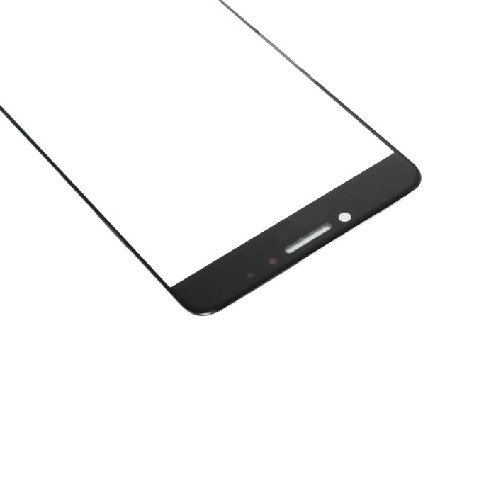 Para Samsung Galaxy C7 Pro / C701 10 piezas Lente de vidrio exterior de pantalla frontal