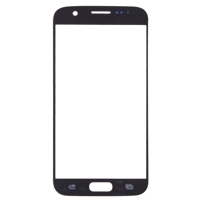 Para Samsung Galaxy S7 / G930 10 piezas Lente de vidrio exterior de pantalla frontal