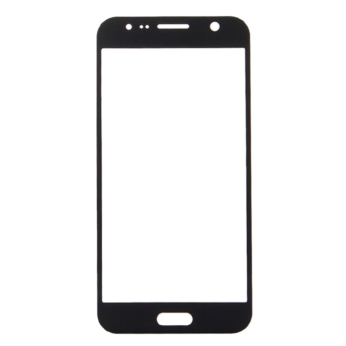 Para Samsung Galaxy J5 / J500 10 piezas Lente de vidrio exterior de pantalla frontal